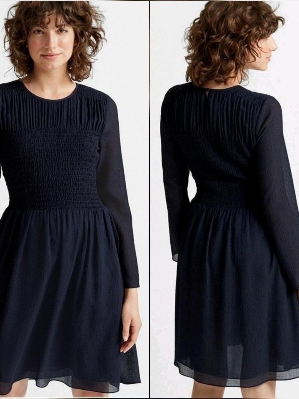 Club Monaco Women's Blue Babydoll-dresses
